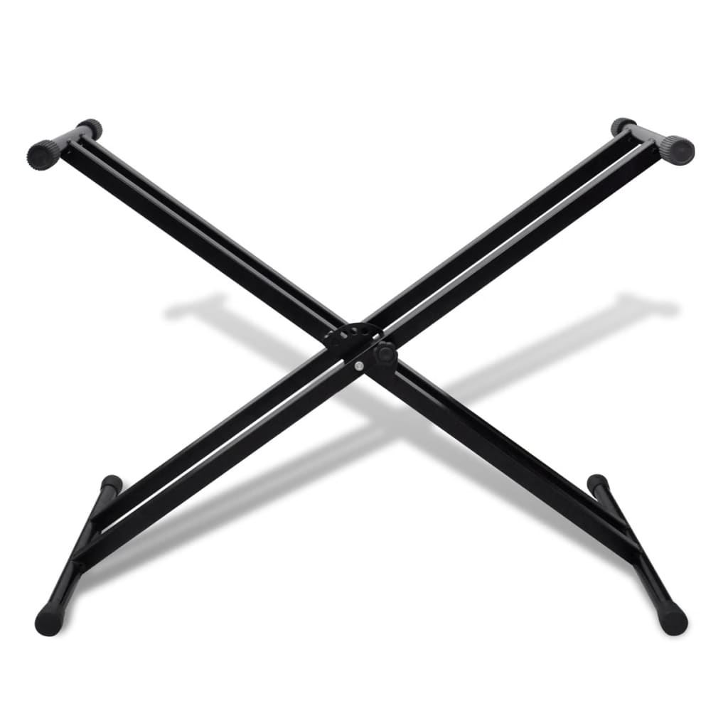 Justerbart tastaturstativ med dobbelt afstivning X-Frame