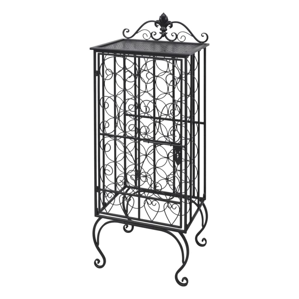 Flaskeholder til 28 flasker metal