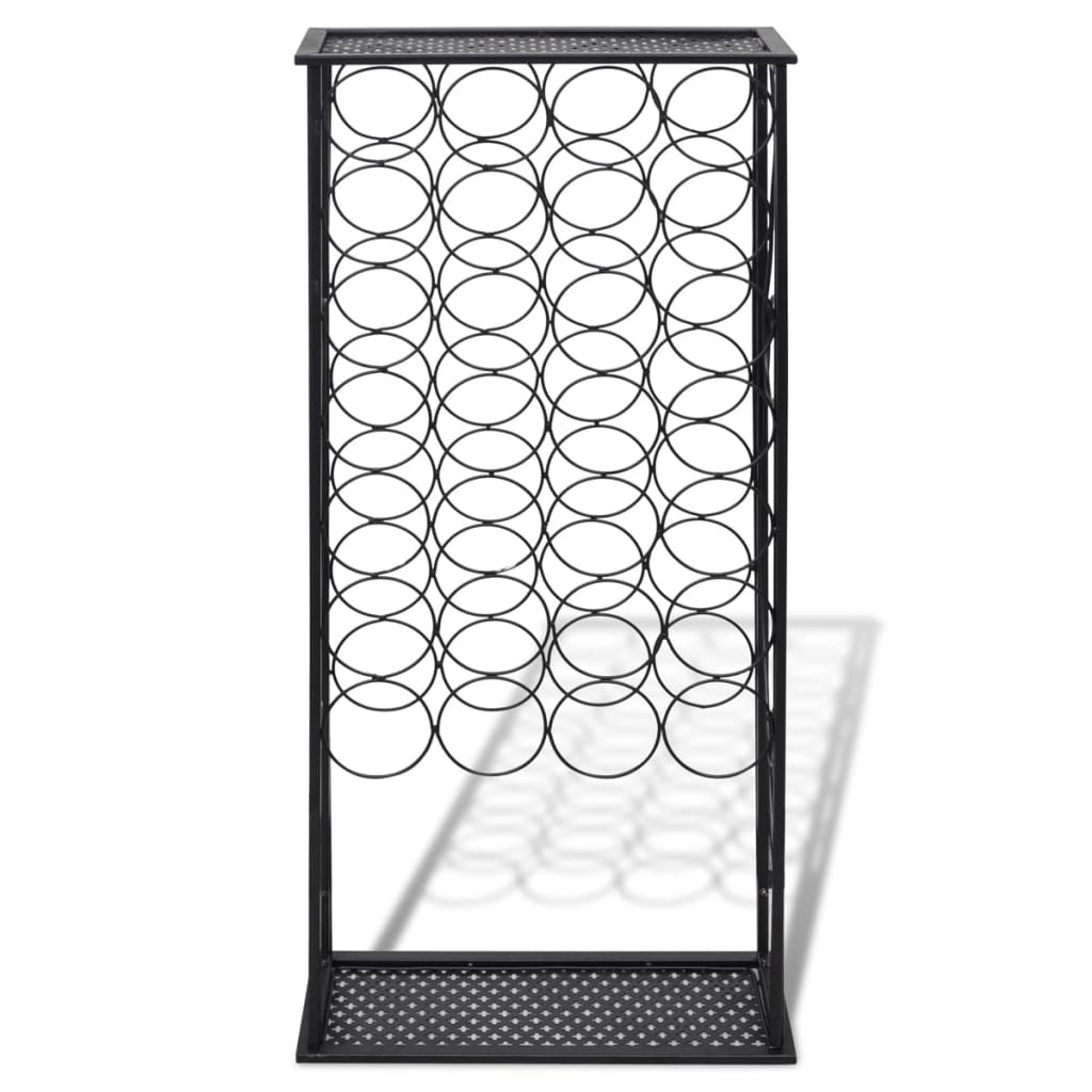 Flaskeholder til 28 flasker metal