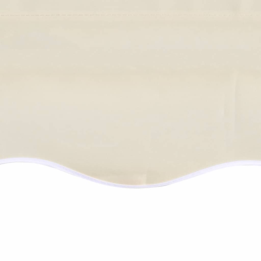 Markisebetræk Canvas Creme 6x3 m (uden ramme)