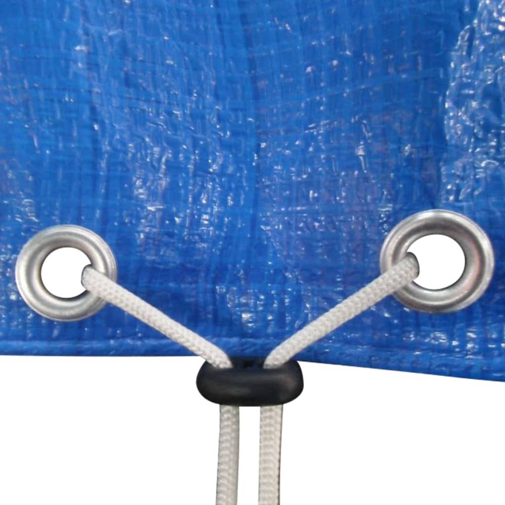 Poolabdeckung PE Rechteckig 90 g/qm 400x207 cm
