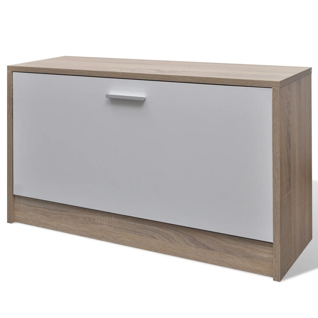 Garderobe Gang 3-i-1 Skoskab Skostativ Spejl