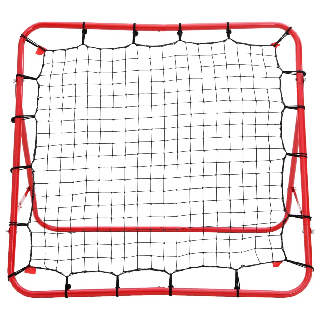 Justerbar Fodbold Kickback Rebounder 100x100 cm
