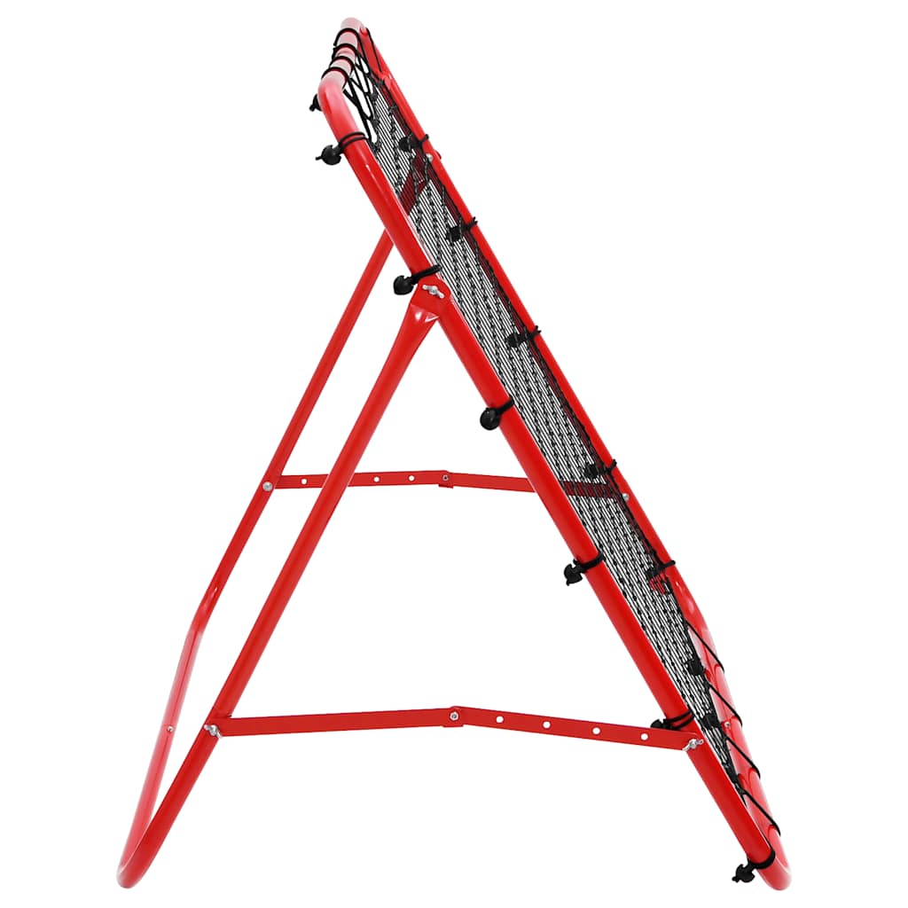 Justerbar Fodbold Kickback Rebounder 100x100 cm