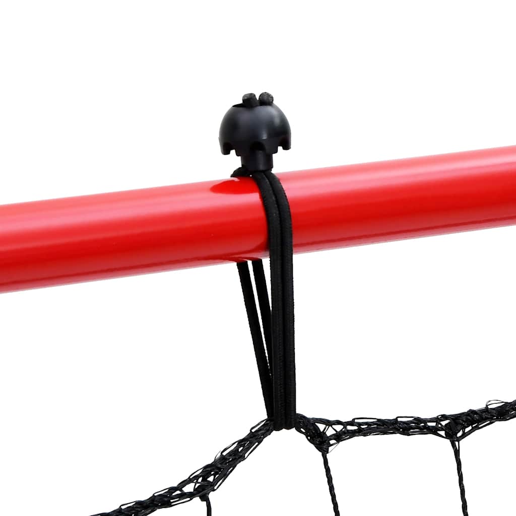 Justerbar Fodbold Kickback Rebounder 100x100 cm