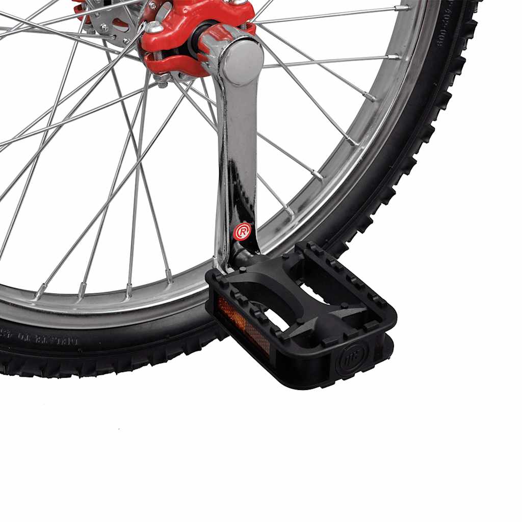 Unicykel Justerbar Rød 20 Tommer