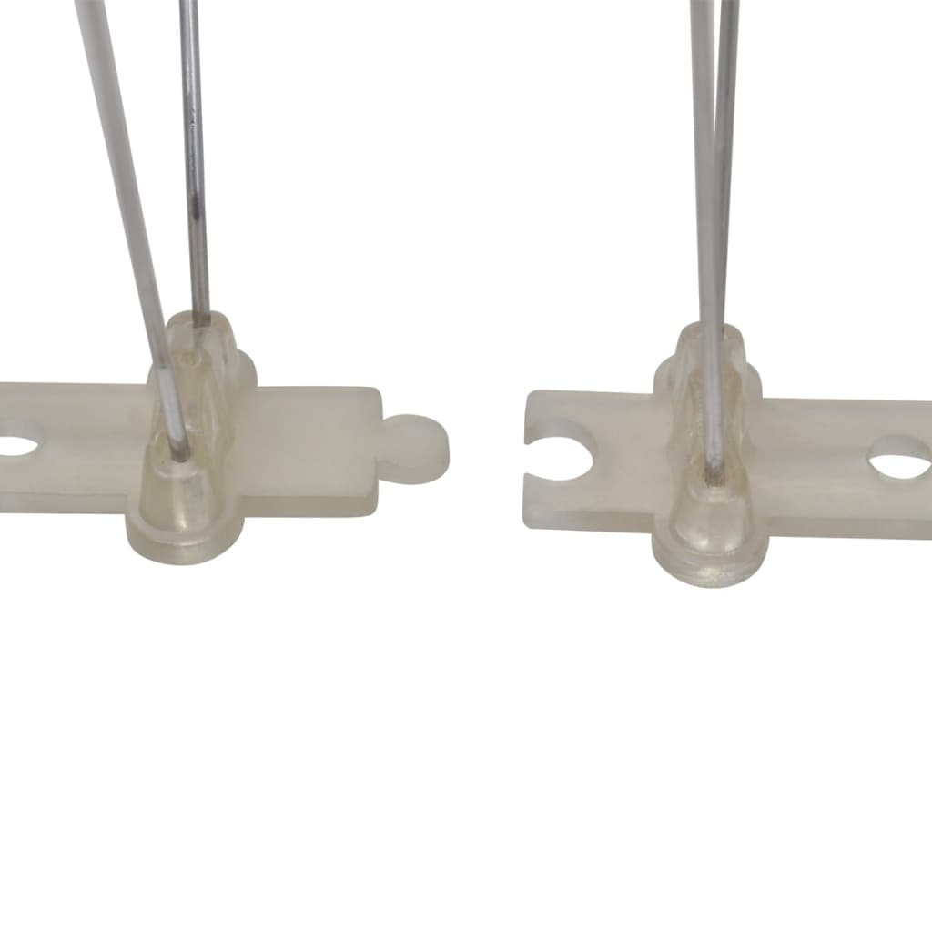 6-tlg. Vogelabwehr-Spikes-Set 3 m Kunststoff 4-reihig