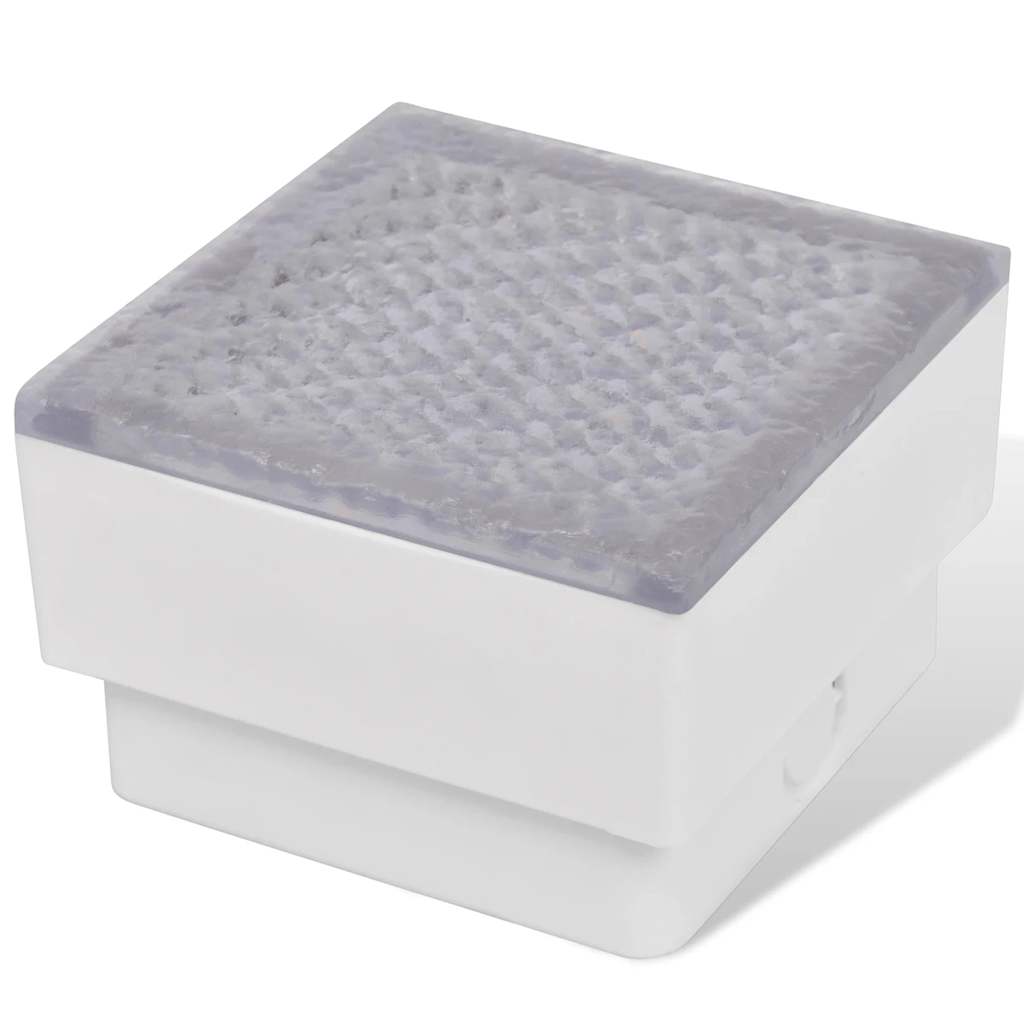 2 x LED indbygget gulvlampe 100 x 100 x 68 mm