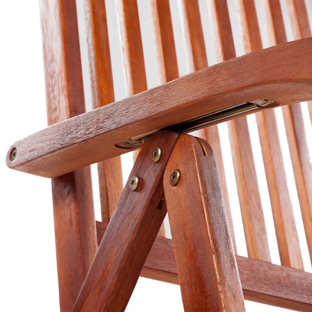Havestole 2 Stk Sammenfoldelig Acacia Massivt Træ Brun