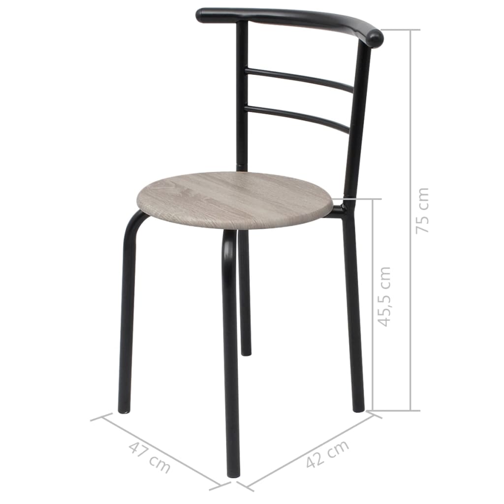 morgenmadsbord bar sæt MDF