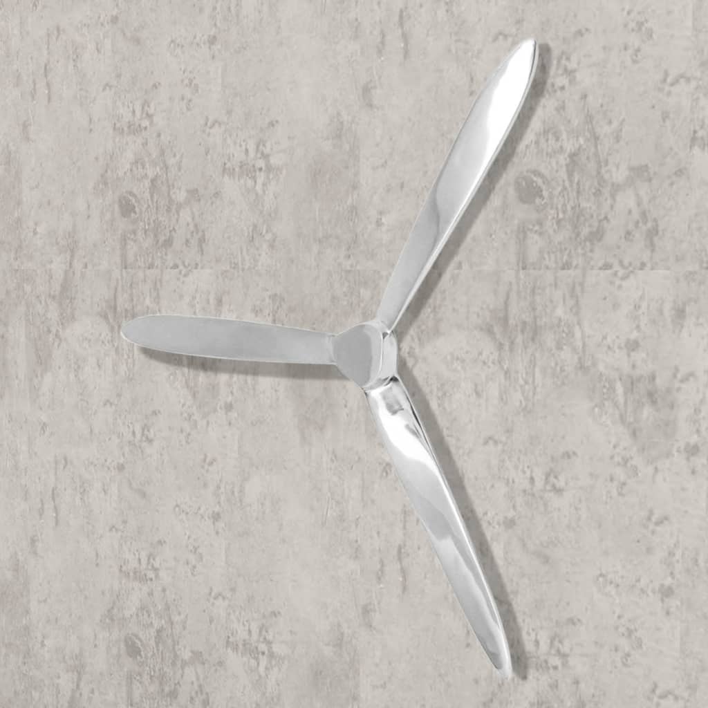Vægdekoration Propel Sølv 70cm Aluminium