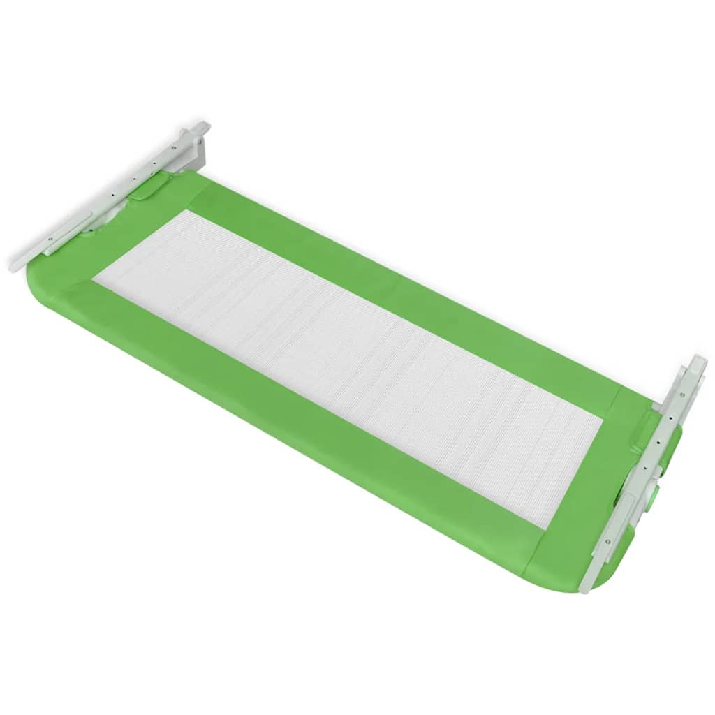Toddler Bed Guard 2 stk Grøn 102x42 cm