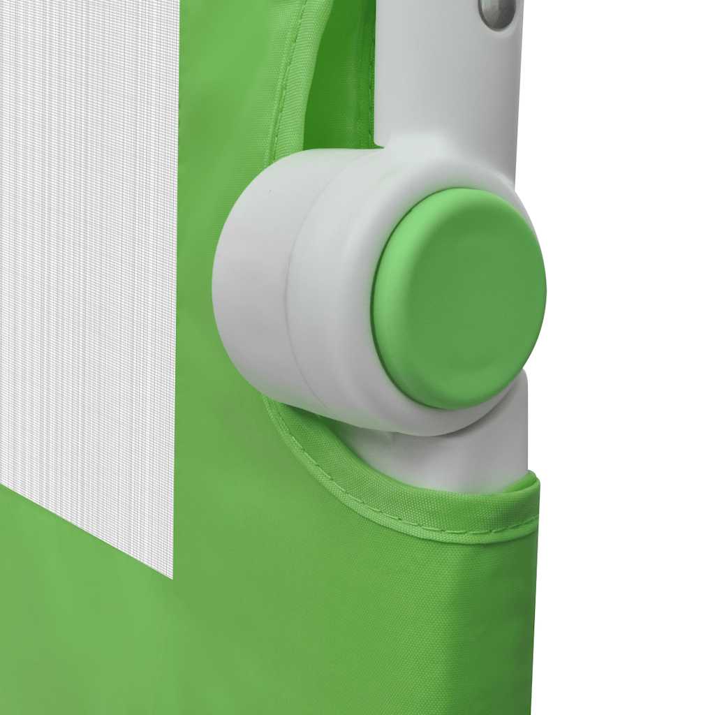 Toddler Bed Guard 2 stk Grøn 150x42 cm