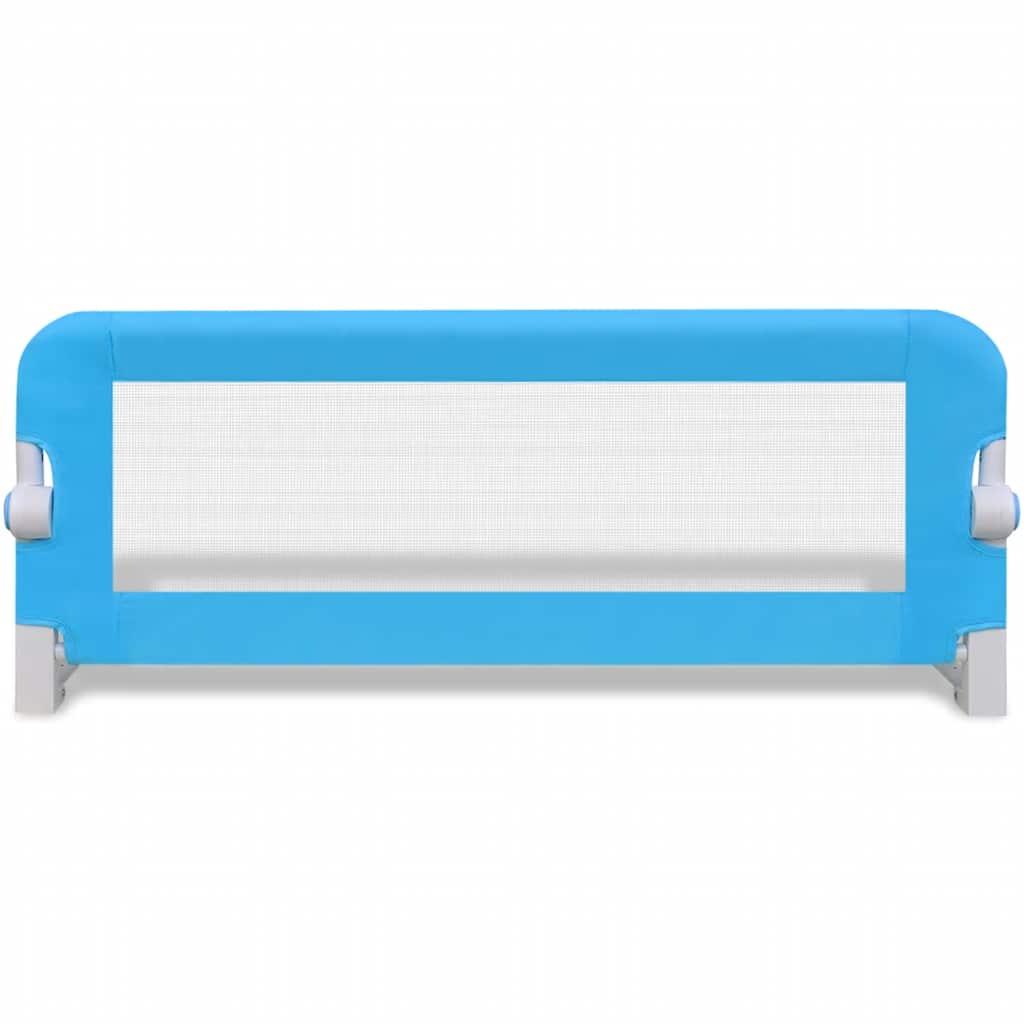 Toddler Bed Guard 2 stk Blå 102x42 cm