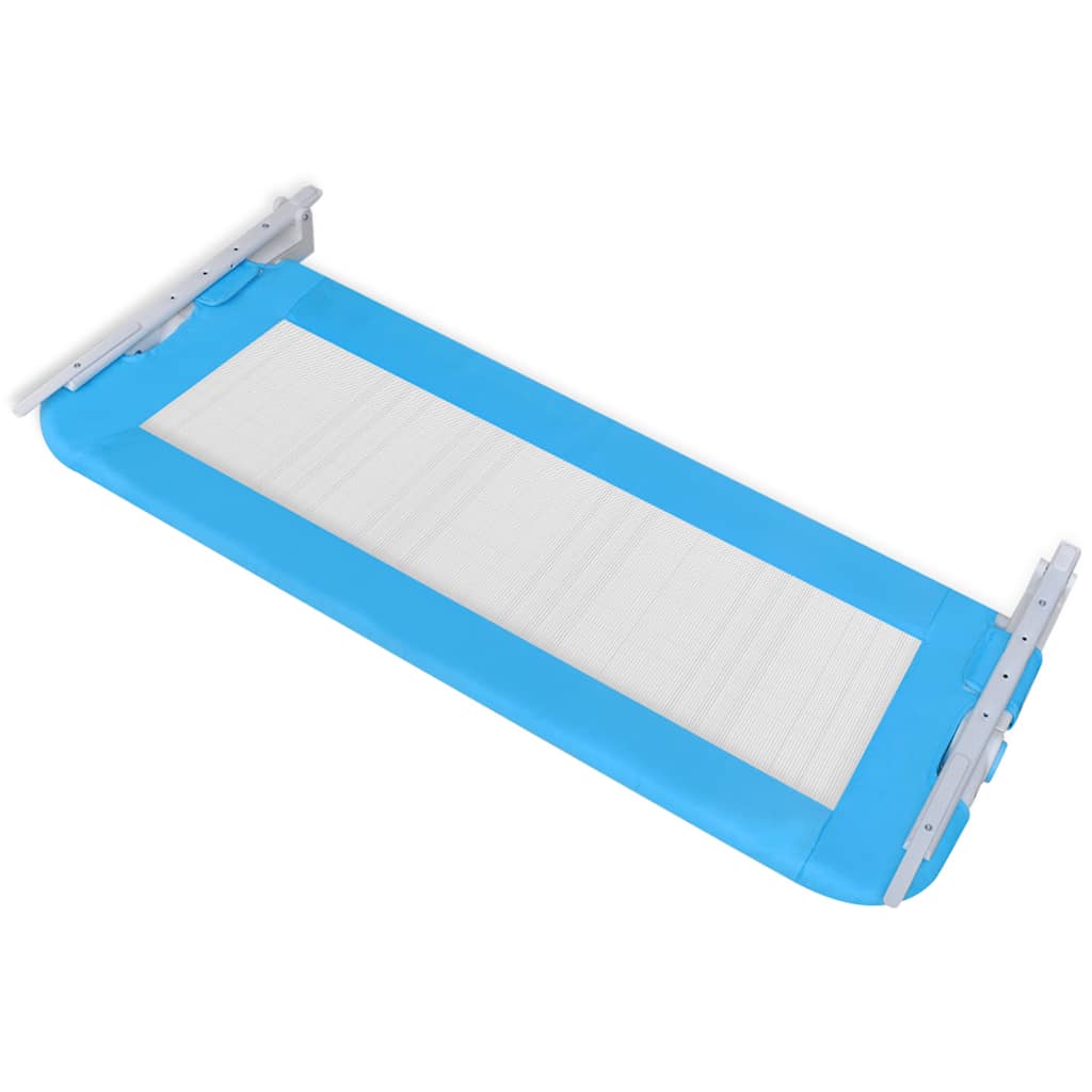 Toddler Bed Guard 2 stk Blå 102x42 cm