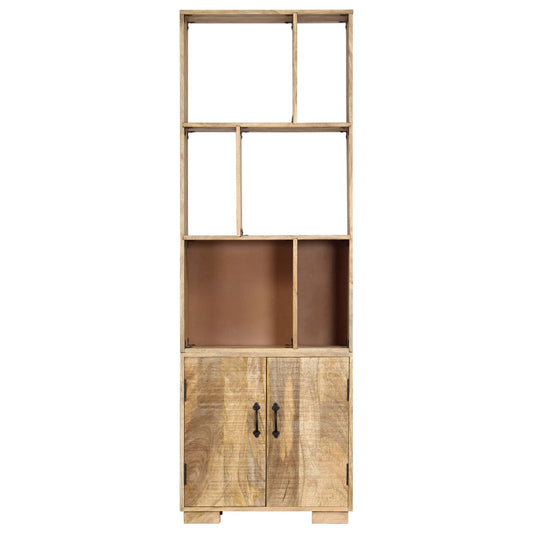 Bücherregal 60x35x180 cm Massivholz Mango