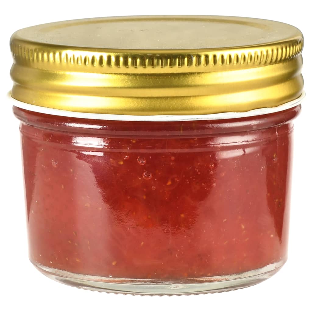 Marmeladengläser mit goldenem Deckel 96 Stk. 110 ml
