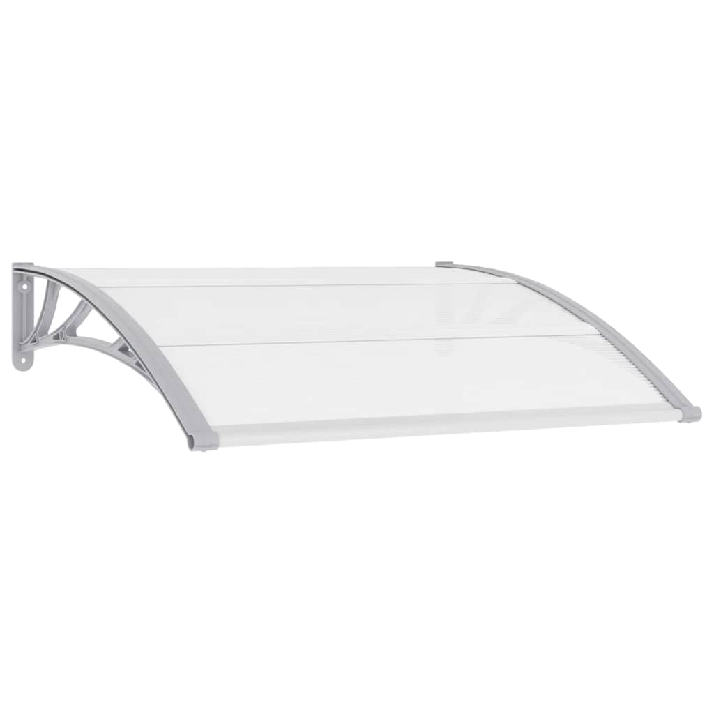 Dør Canopy Grå og Transparent 120x75 cm PC