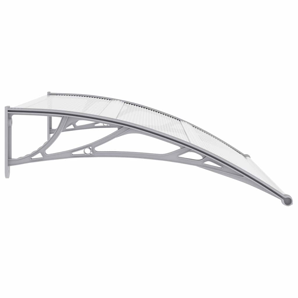 Dør Canopy Grå og Transparent 120x75 cm PC