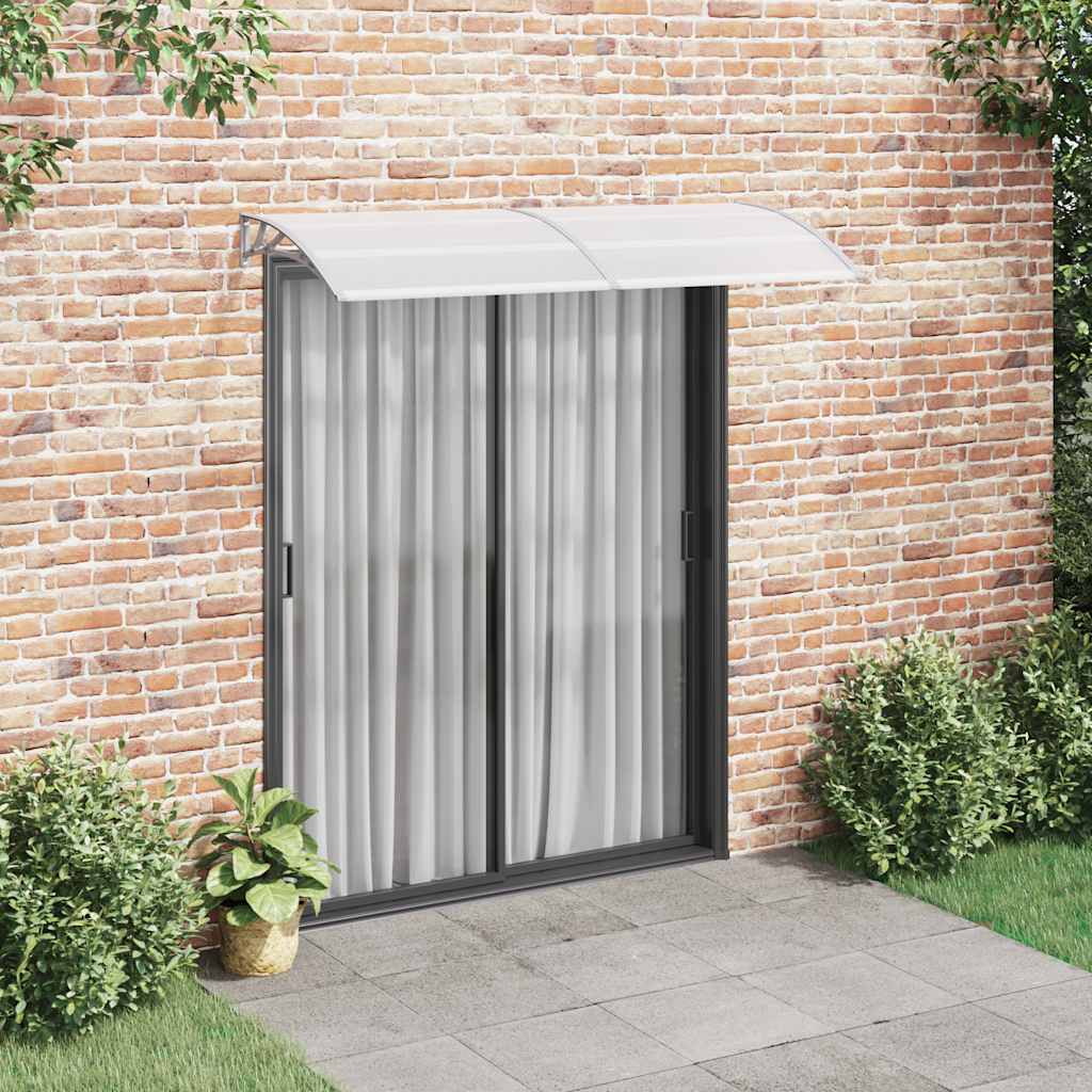 Dør Canopy Grå og Transparent 200x75 cm PC