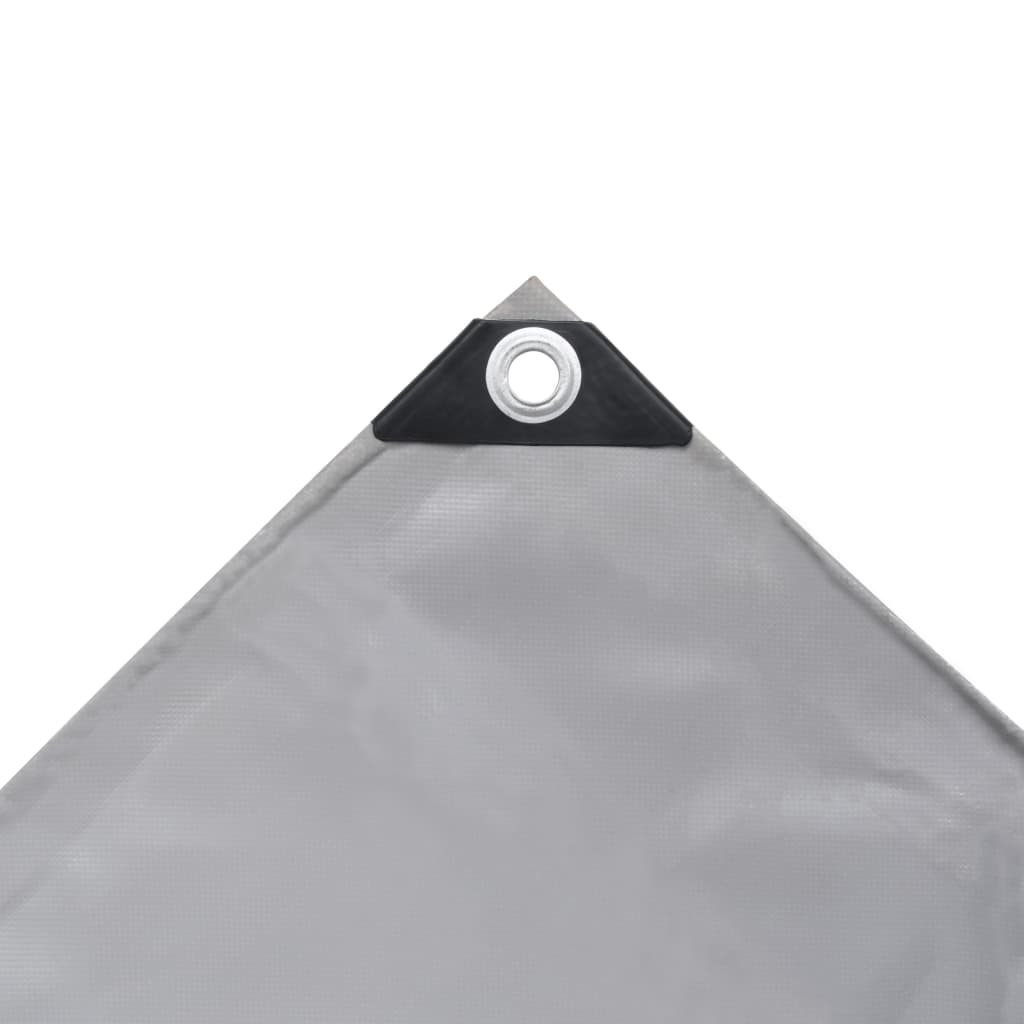 Presenning 650 g/m² 6x8 m Grå