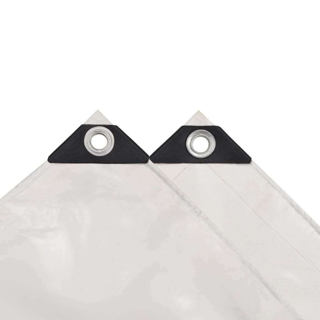 Presenning 650 g/m² 1,5 x 10 m Hvid