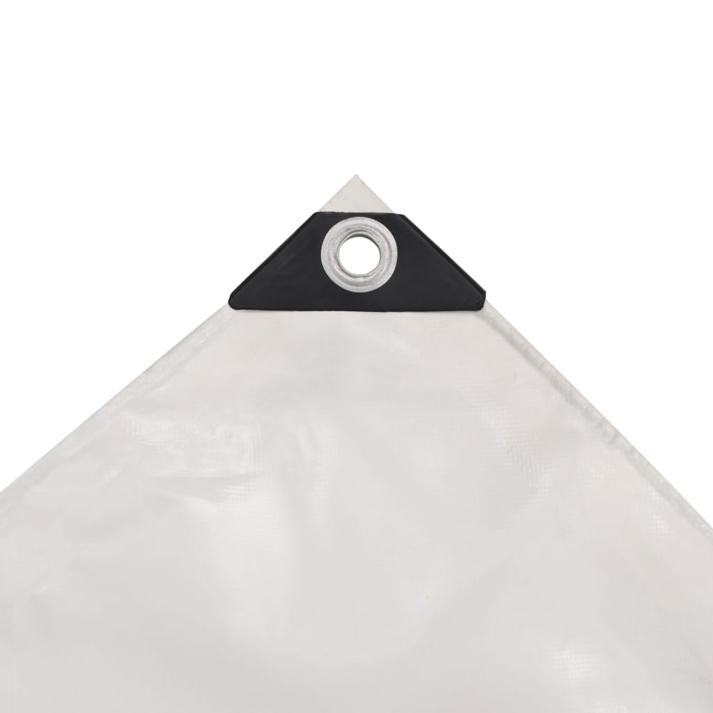 Presenning 650 g/m² 1,5 x 20 m Hvid