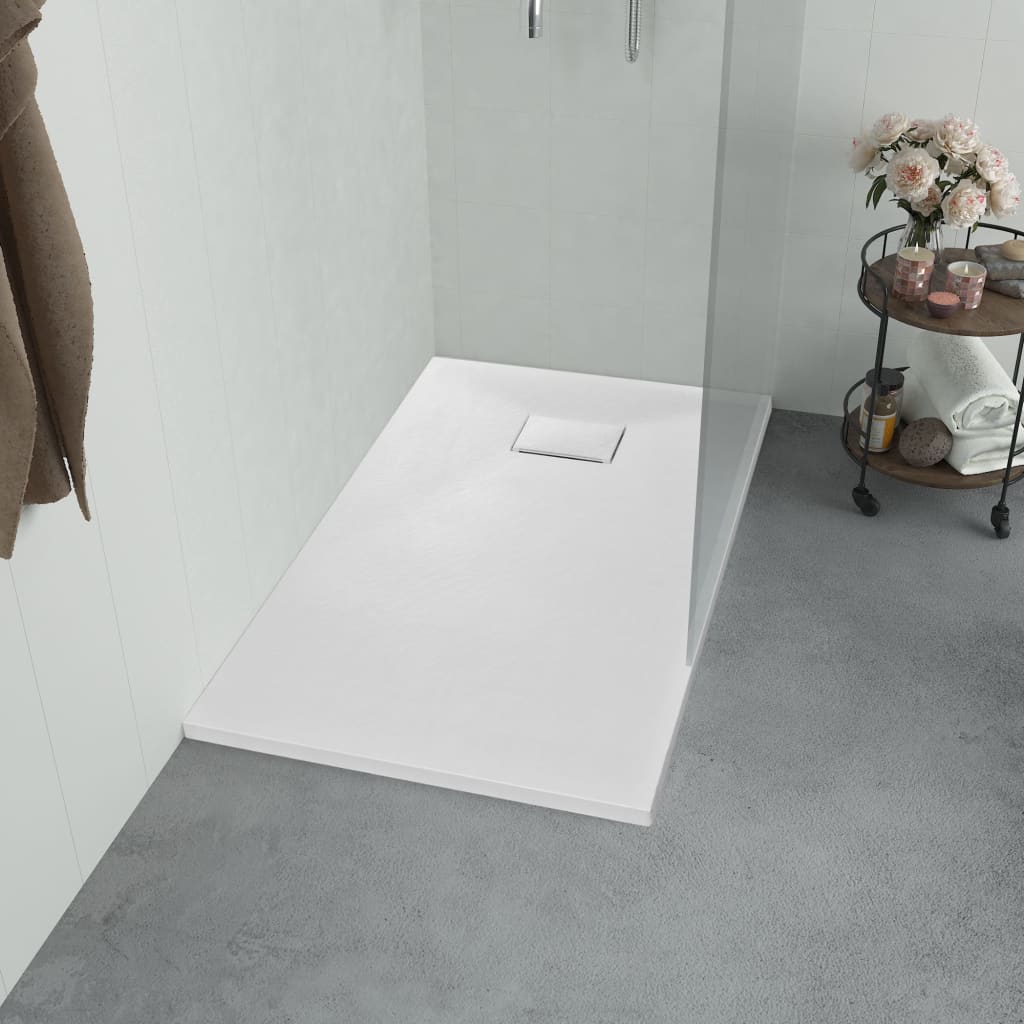 Brusebakke SMC Hvid 100×80 cm