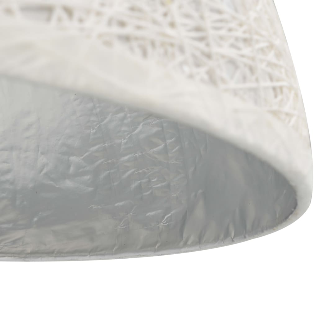 Pendel hvid og sølv Ø50 cm E27
