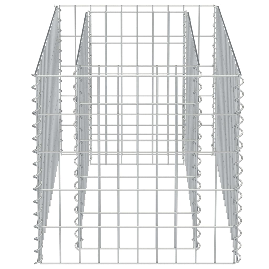 Gabion Højseng Galvaniseret Stål 90×50×50 cm