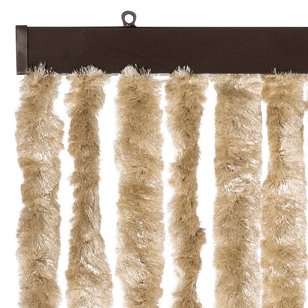 Insektenschutz-Vorhang Beige 56x185 cm Chenille