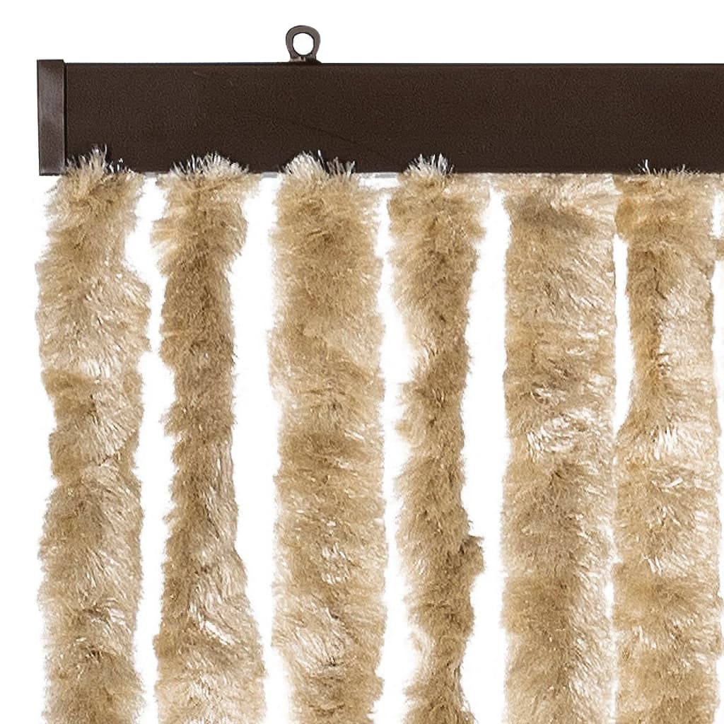 Insektenschutz-Vorhang Beige 100x220 cm Chenille