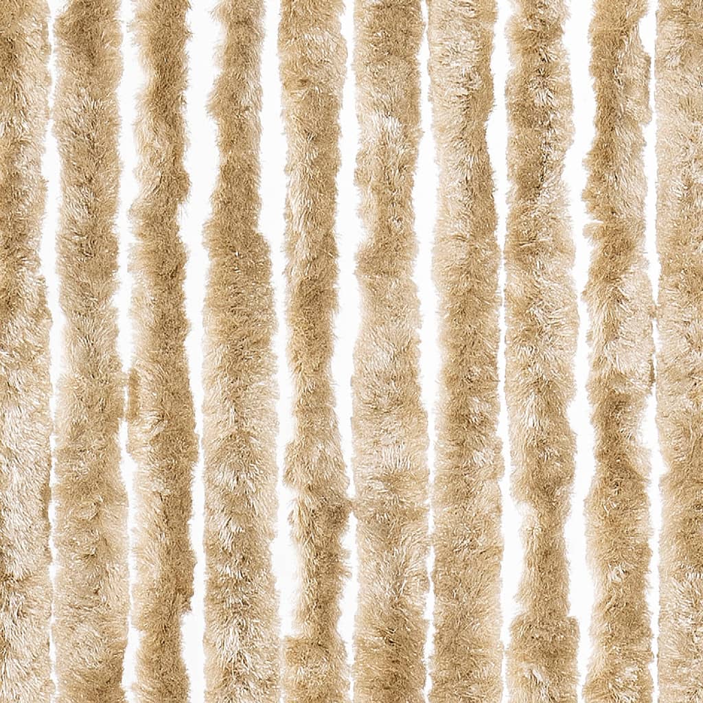 Insektenschutz-Vorhang Beige 100x220 cm Chenille