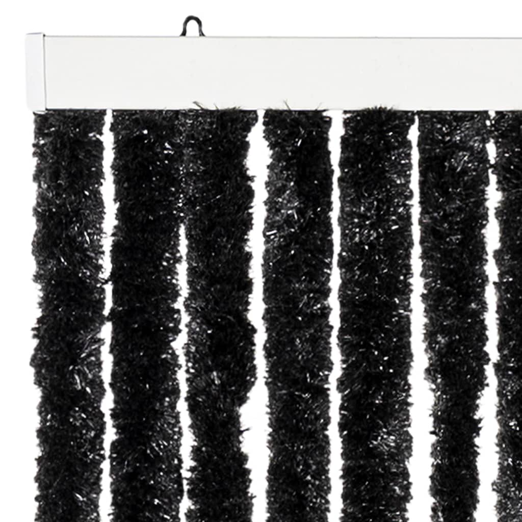 Insektenschutz-Vorhang Anthrazit 90x220 cm Chenille
