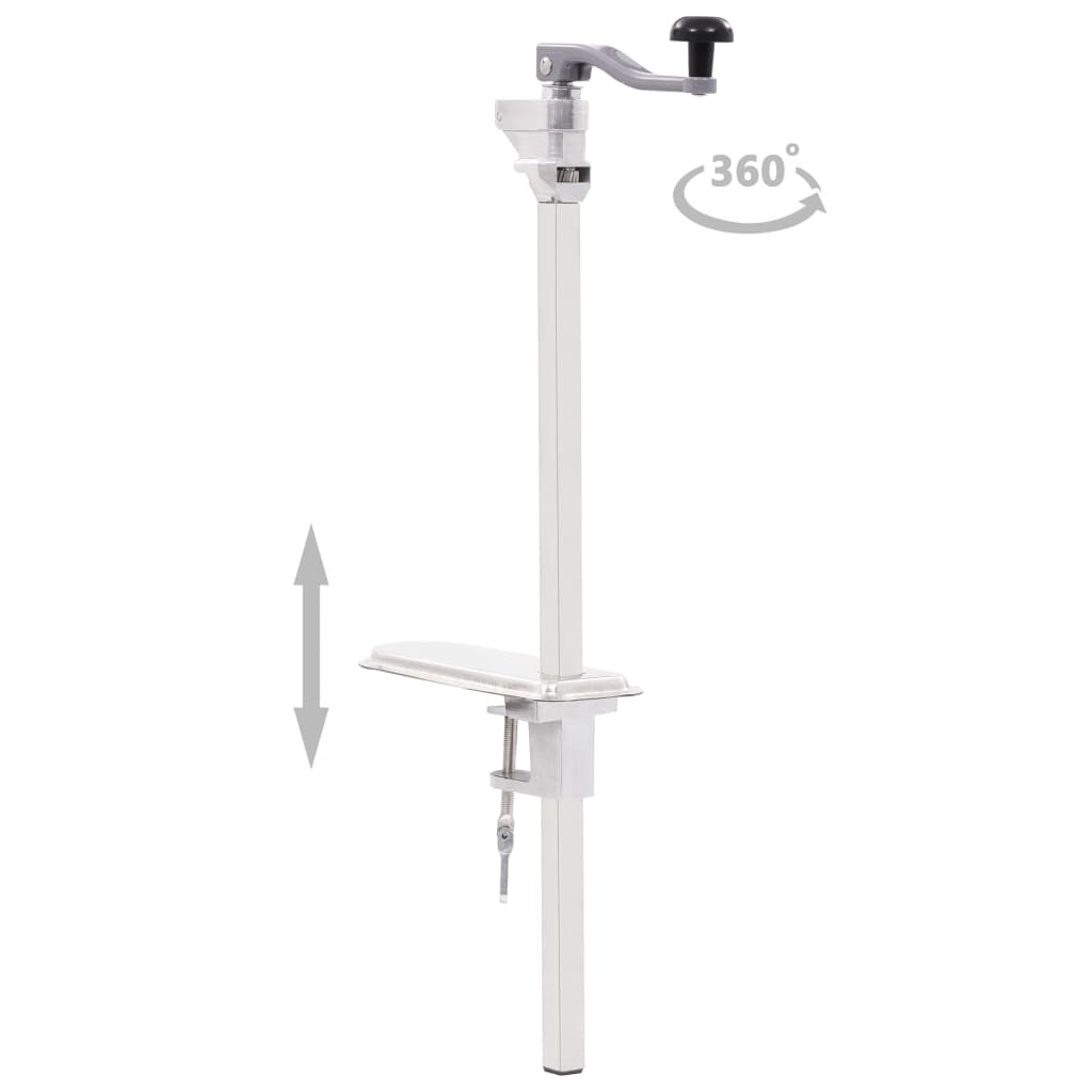 Dåseåbner Sølv 70 cm Aluminium og Rustfrit Stål