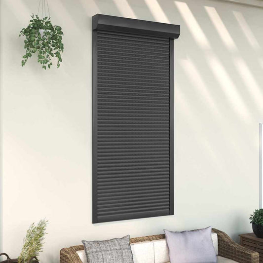 Rulleskodde Aluminium 100x210 cm Antracit