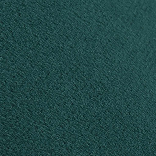 Hocker Dunkelgrün und Golden Samt 28 x 36 cm