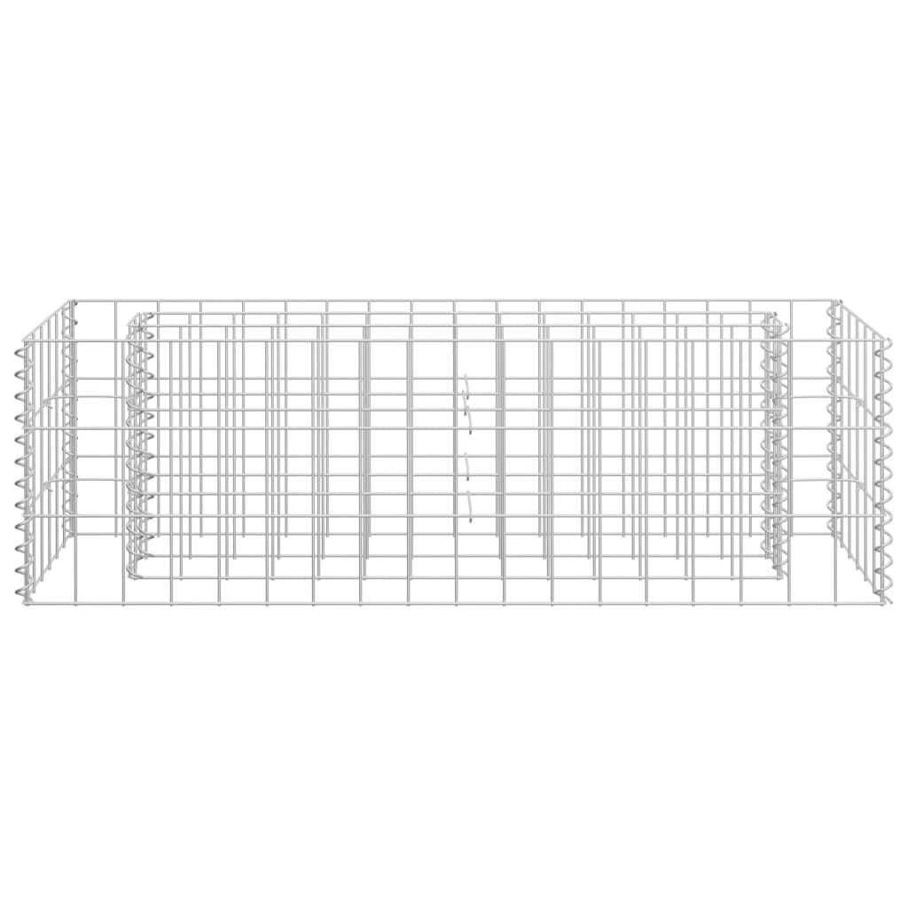 Gabion Højseng Galvaniseret Stål 90×30×30 cm