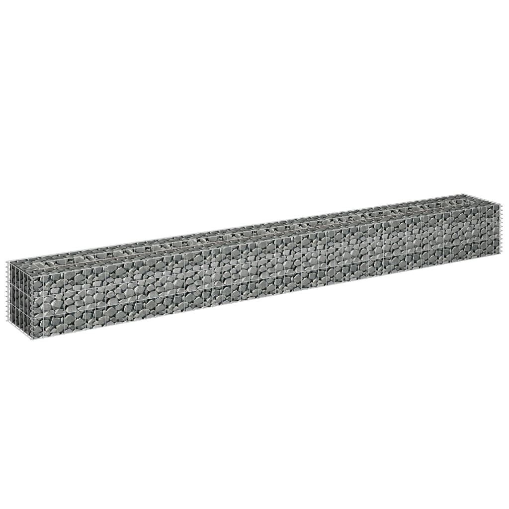 Gabion Højseng Galvaniseret Stål 270 x 30 x 30 cm