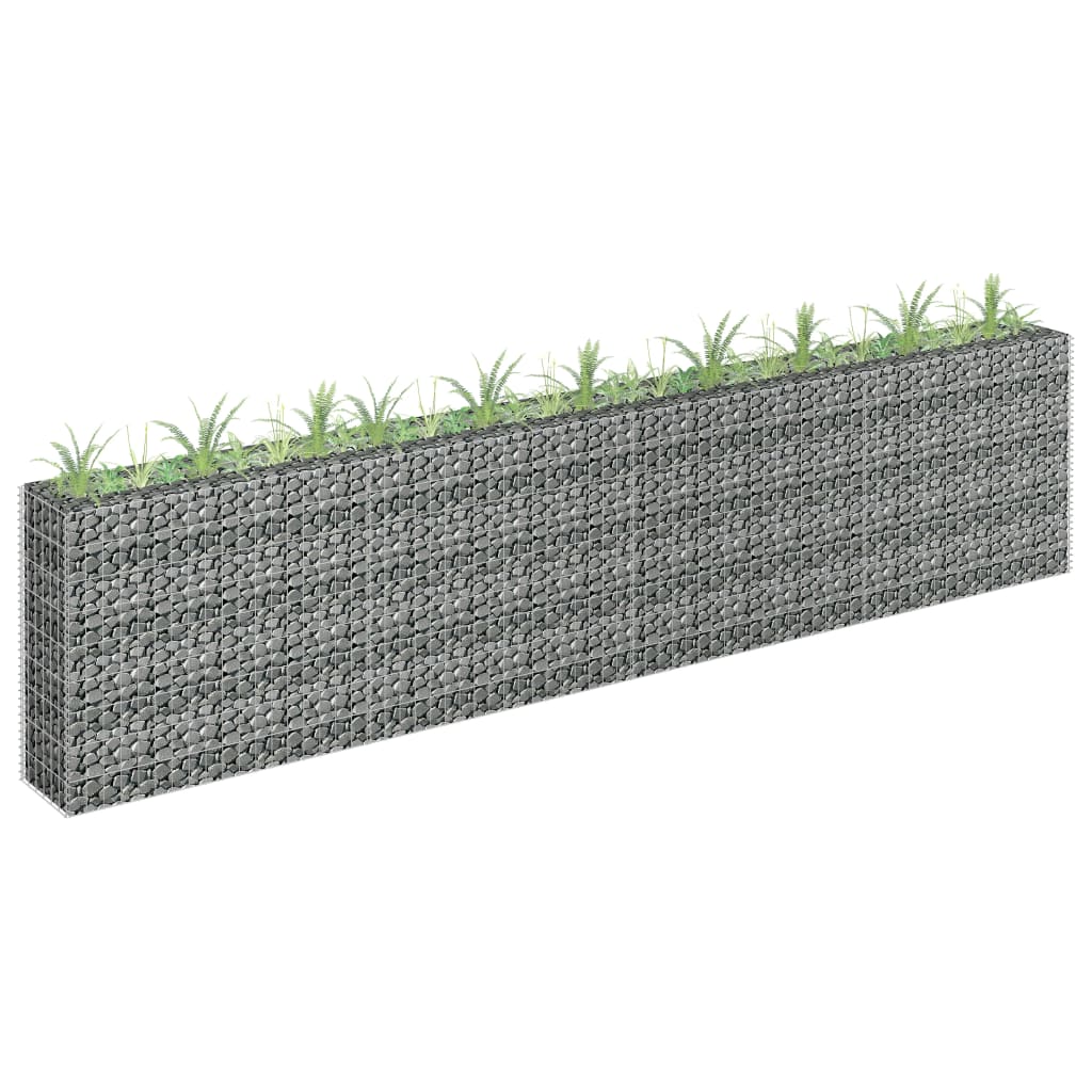 Gabion Højseng Galvaniseret Stål 360×30×90 cm