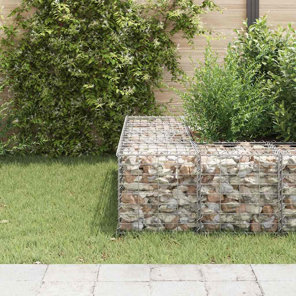 Cube Gabion Højseng Ståltråd 40x40x40 cm