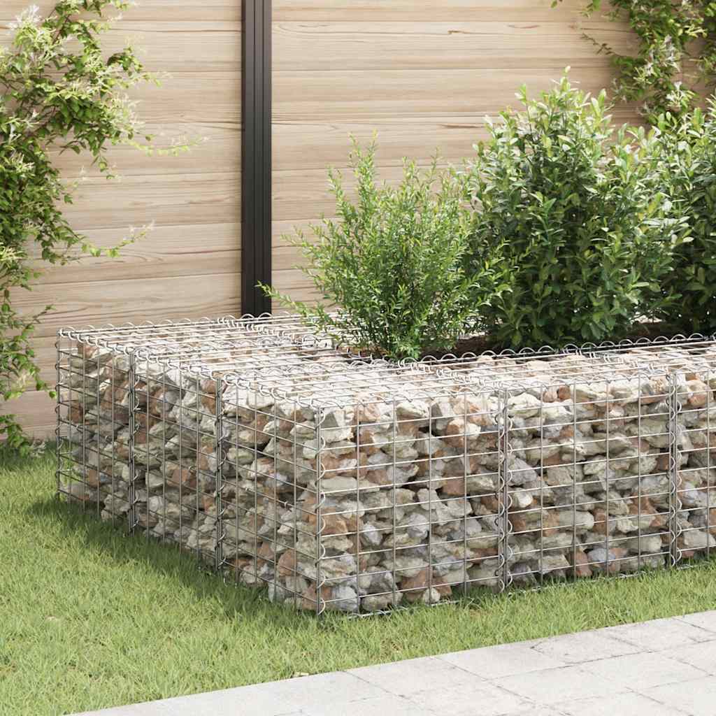 Cube Gabion Højseng Ståltråd 50x50x50 cm