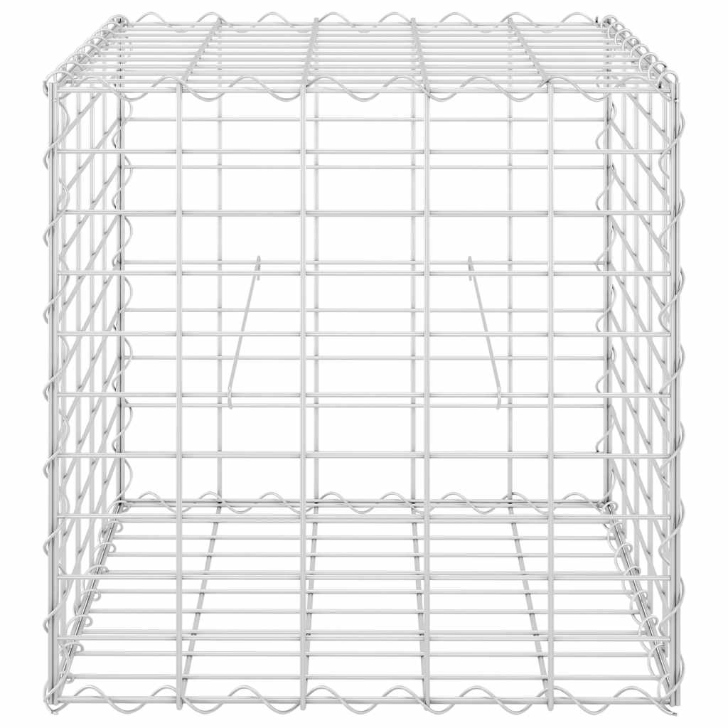 Cube Gabion Højseng Ståltråd 50x50x50 cm