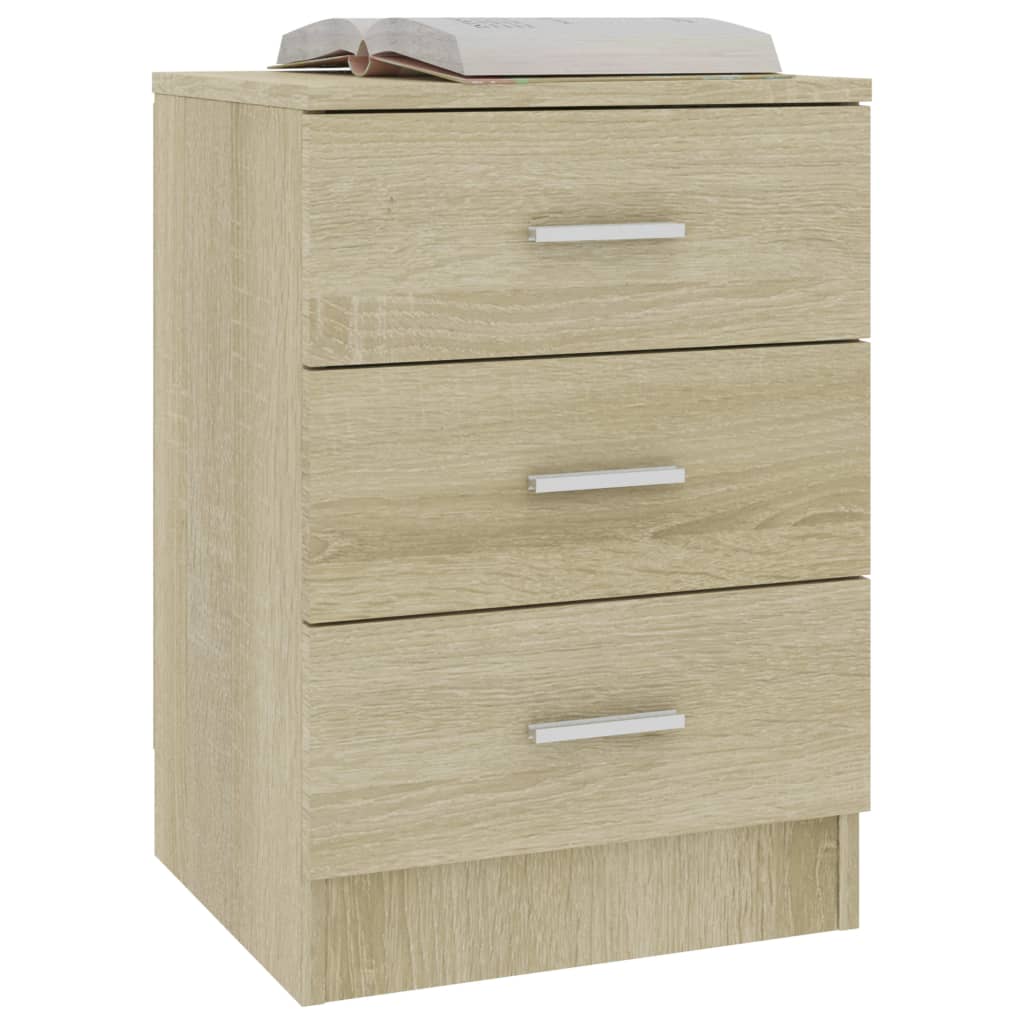 Sengebord Sonoma eg 38x35x56 cm træmateriale