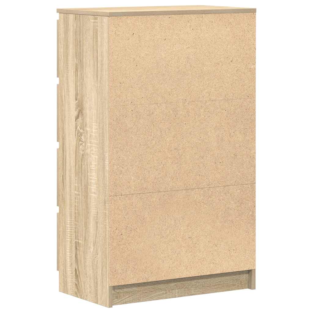 Sideboard Sonoma-Eiche 60x35x98,5 cm Holzwerkstoff