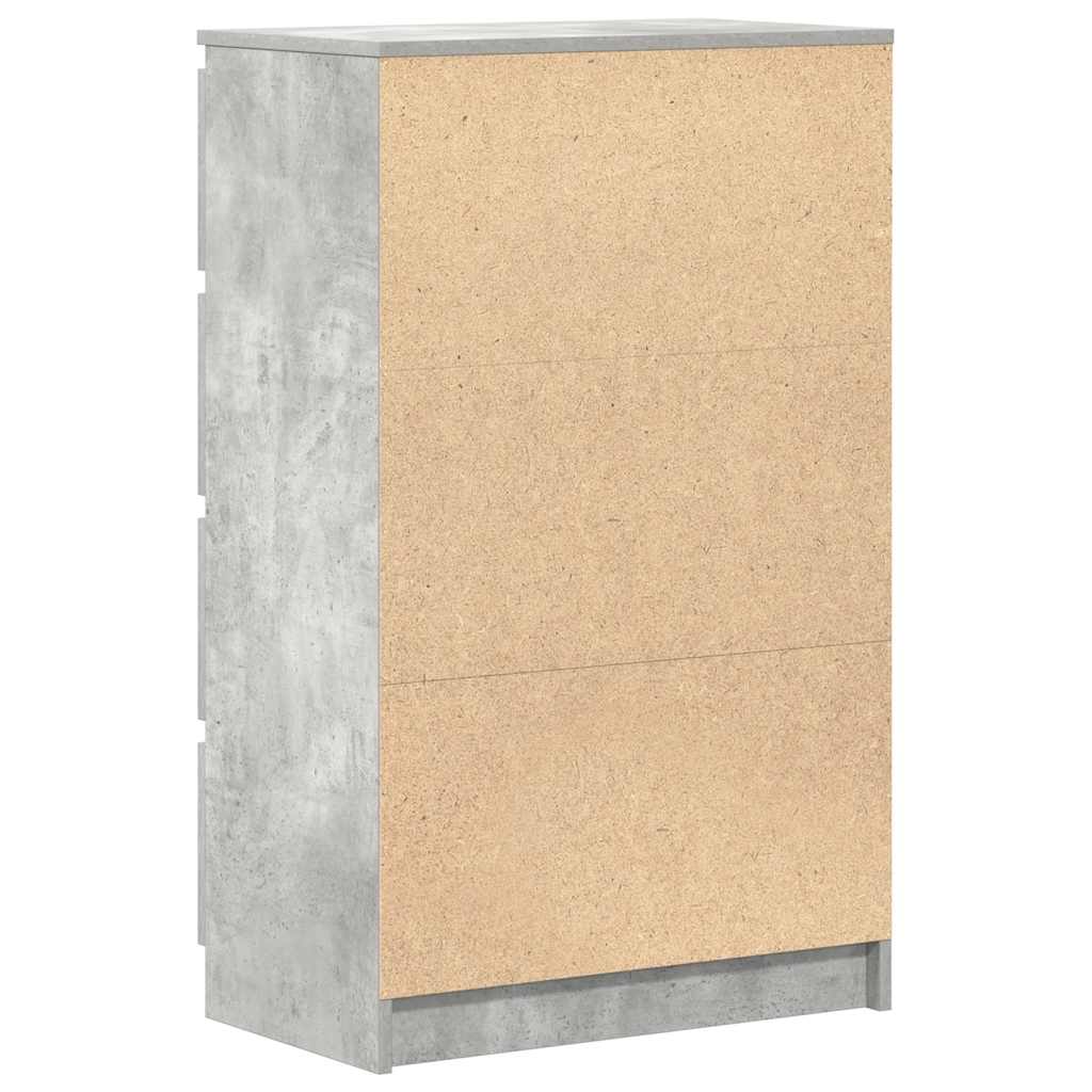 Sideboard Betongrau 60x35x98,5 cm Holzwerkstoff