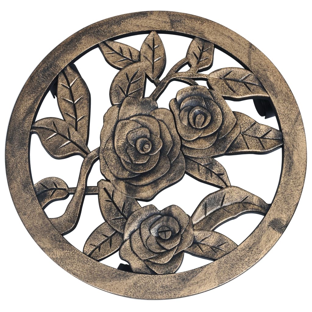 Plantevogn 6 stk Bronze 38 cm plast