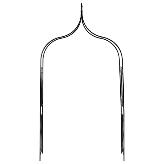 Rosenbogen Dunkelgrün 142x37x275 cm Eisen