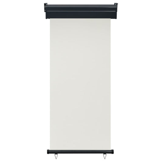 Balkon-Seitenmarkise 85x250 cm Creme