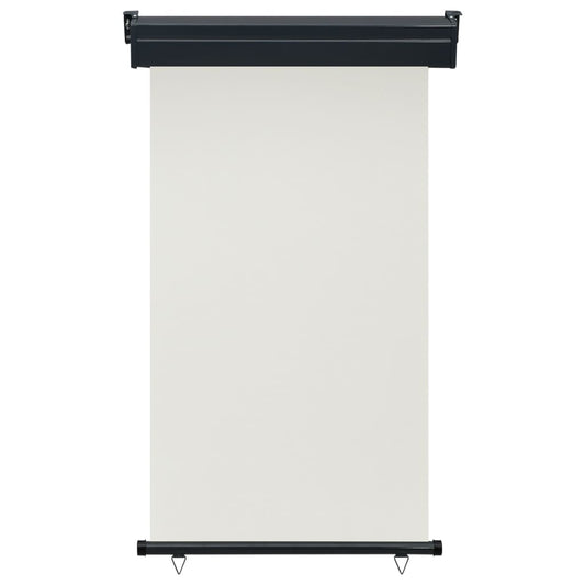 Balkon-Seitenmarkise 105x250 cm Creme